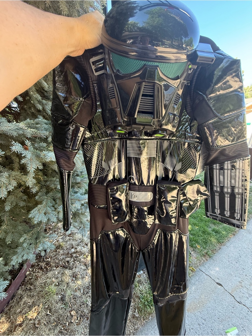 Disney Star Wars Death Trooper Costume- size 9/10